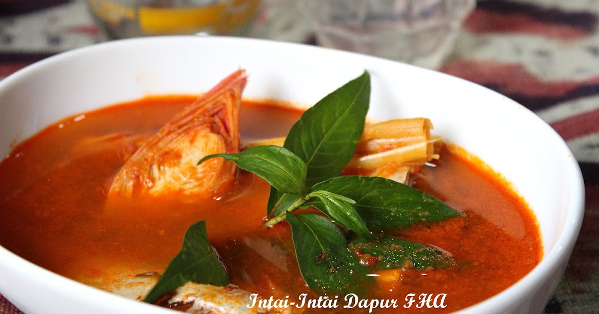 Intai-Intai Dapur FHA: ASAM PEDAS REBUS IKAN KEMBONG