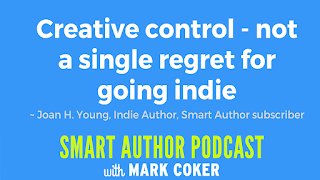 image reads:  "Creative control - not a single regret for going indie"