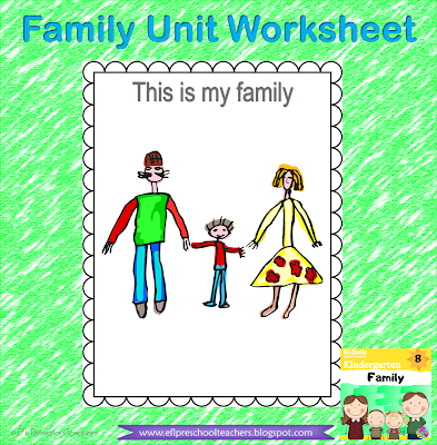 Family unit worksheet