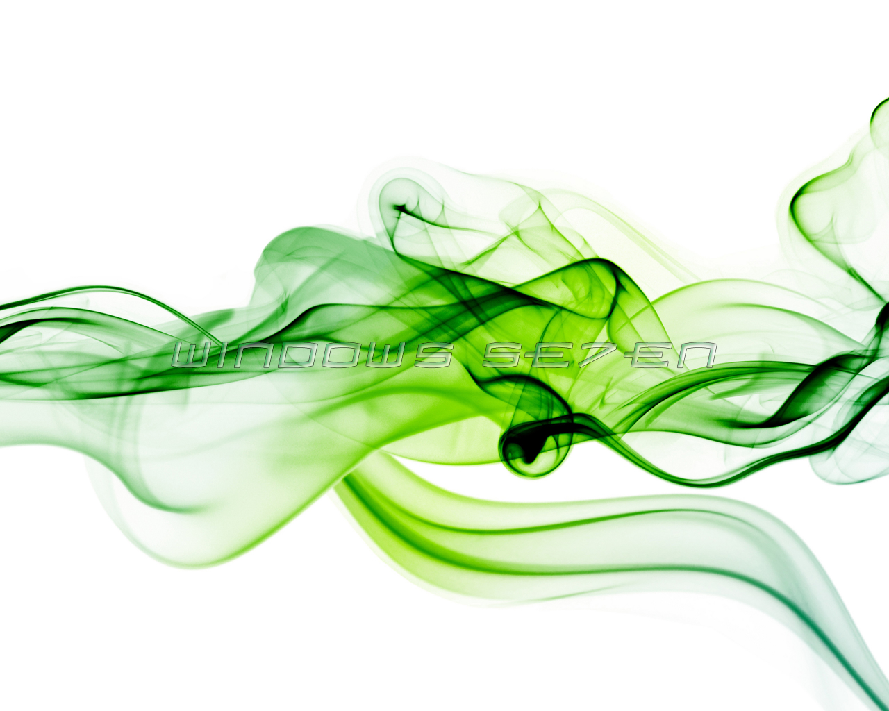 Imagenes Hilandy: Fondo de Pantalla Windows Seven Humo verde