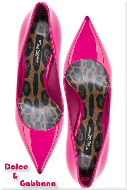 Dolce & Gabbana hot pink Kate high heel pumps #dolcegabbana #shoes #pink #pantone #brilliantluxury