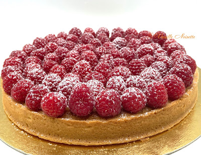 TARTE AUX FRAMBOISES type CAP