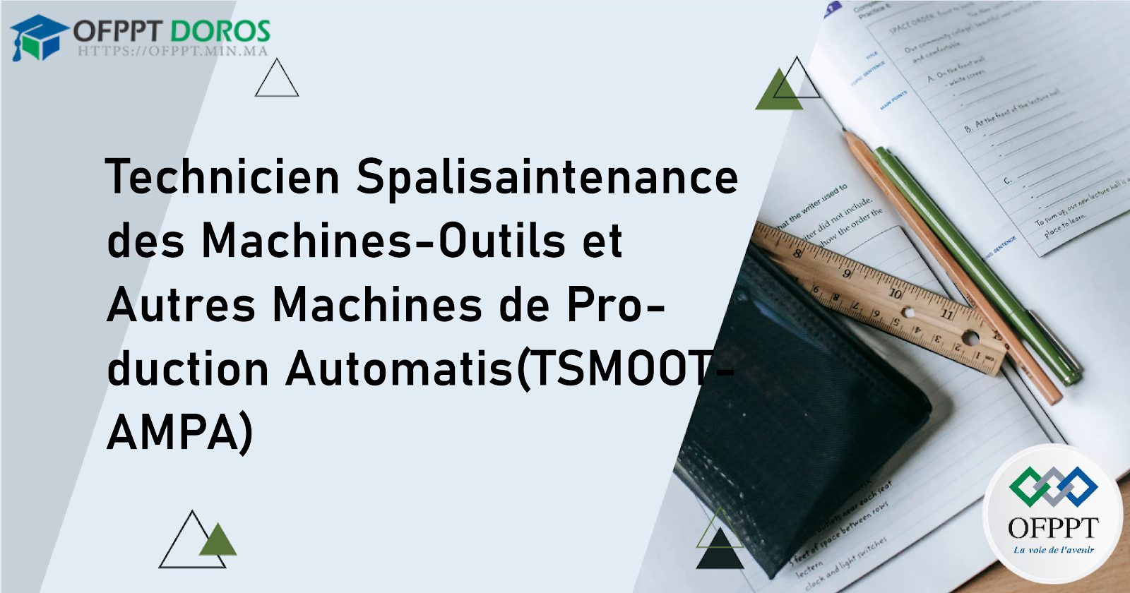 Technicien Spécialisé en Maintenance des Machines Outils et Autres Machines de Production Automatisee