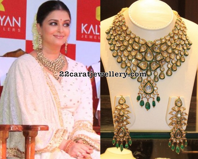 Aishwarya Rai Kundan Jewellery