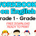 WORKBOOKS ON ENGLISH (Grade 1 to Grade 6) Free Download