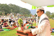 Wakil Walikota Payakumbuh Bertindak Sebagai Imam Sholat Idul Adha 1442 Hijriyah Di Lapangan Bukit Sitabur
