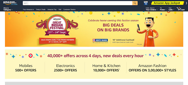 Online Shopping Sales in India