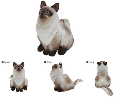 Ragdoll Cat Papercraft