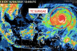 9 Provinsi Diminta Siap Siaga Akibat Siklon Tropis Surigae Meningkat 24 Jam