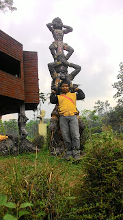 Taman Patung Semar di Karangpandan Tawangmangu Karanganyar