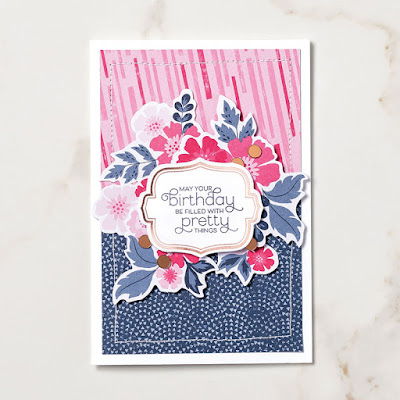 Craft with Beth: Stampin' Up! Everything is Rosy Kit Product Medley Project Sample