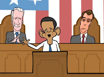 Mark Fiore SOTU cartoon