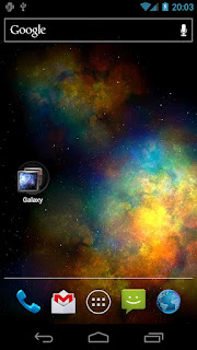 Vortex Galaxy Live Wallpaper