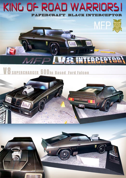 Here's a another V8 Interceptor from a different designer Daumier Smith