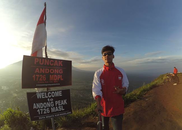 puncak  gunung andong