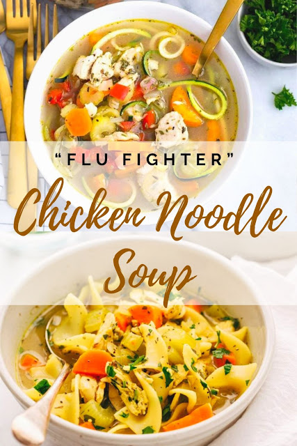 “Flu Fighter” Chicken Noodle Soup