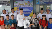 Implementasi 13 Program Akselerasi Rutan Kelas I Medan Bagikan Bansos