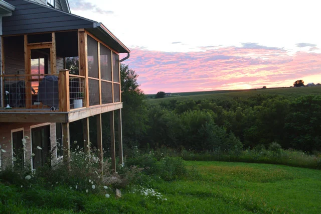 DIY screened in porch