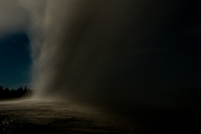 Giantess Geyser on the right