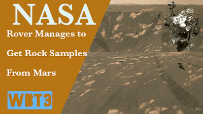 <img src="NASA" alt="Rover Manages to Get Rock Samples From Mars    || NASA  ">