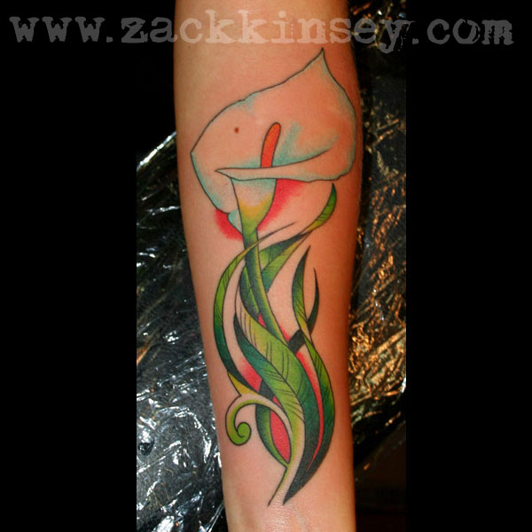 calla lily tattoo ideas. calla