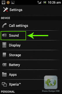 Mengatur suara pada Android