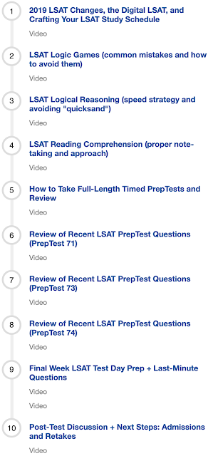 Live Online LSAT Master Class