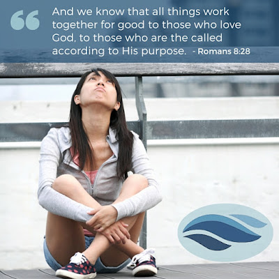 And we know all things work together for good to those who love God, to those called according to His purpose.