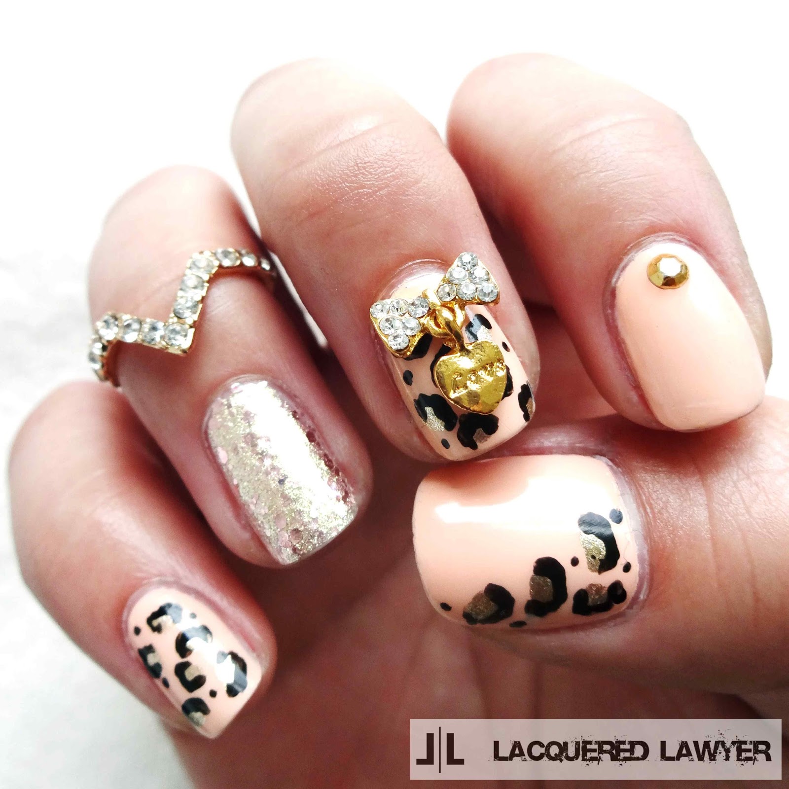 Leopard Nail Art