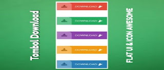 Tutorial Membuat Tombol Download Keren di Blog "Flat UI & Icon Awesome" 