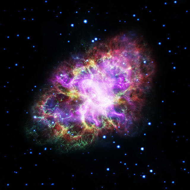 Nueva imagen de la nebulosa de cangrejo