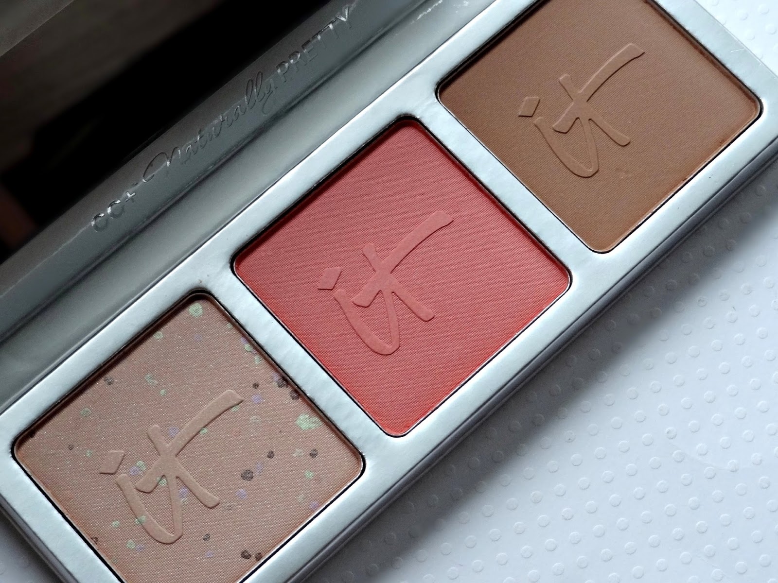 IT Cosmetics CC+ Radiance Palette and Heavenly Luxe Wand Ball Brush Review, Photos & Swatches