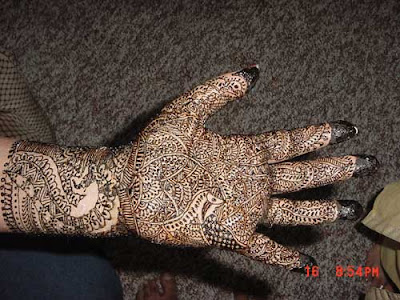 Pakistani simple Mehndi Designs