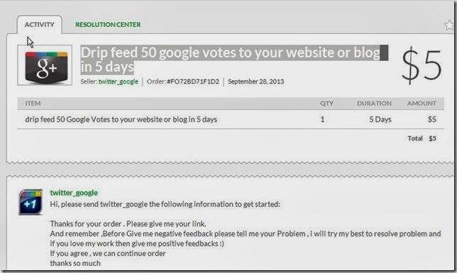 fiverr giog get google   votes