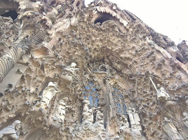 Facciata della Natività Sagrada Familia