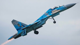 Pertahanan Udara Rusia Jatuhkan Jet Su-27 Ukraina