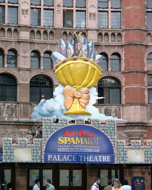Monty Python's Spamalot, Palace Theatre, Shaftesbury Avenue, Soho, London