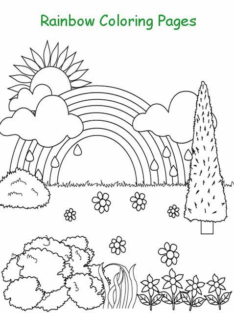 Rainbow Crow Coloring Page, New Inspiraton!