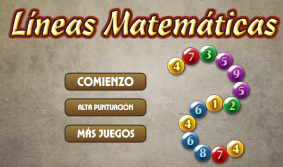 http://www.novelgames.com/es/spgames/mathlines/