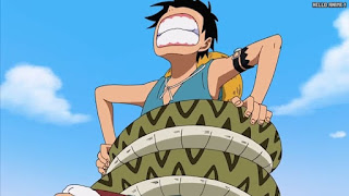 ワンピースアニメ 女ヶ島編 413話 ルフィ Monkey D. Luffy | ONE PIECE Episode 413