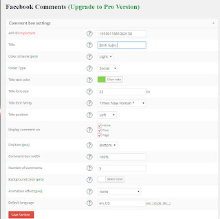 Tích hợp bình luận Facebook vào WordPress bằng Plugin 