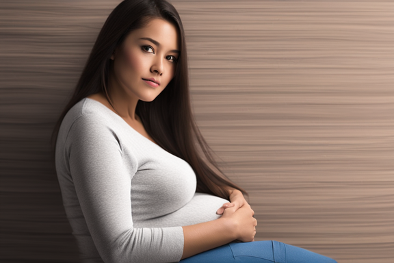 Consejos y cuidados para un embarazo saludable. Imagen de una mujer embarazada siguiendo hábitos saludables