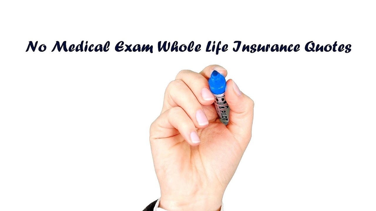 Life Insurance Quotes No Medical Exam Questions