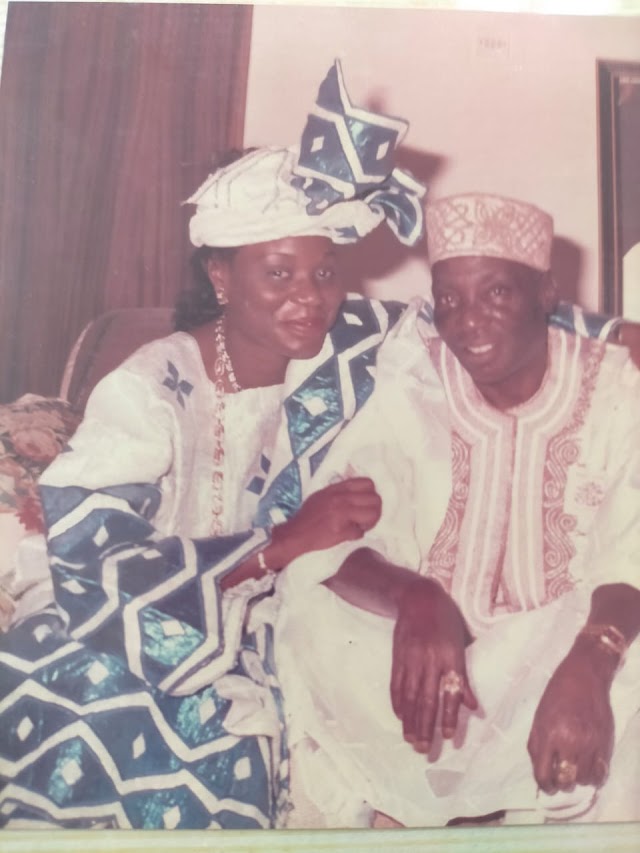 Personal Tribute to an Enigma - My Father, Lover of People and The Great Iron & Steel Magnate - Alhaji Abdul Razaak Olajide Sanusi - Chairman Sanusi Group of Companies - 25 years Remembrance