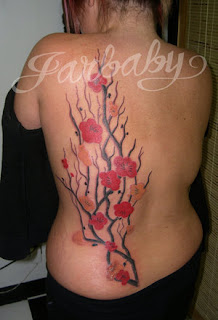Back Piece Japanese Tattoos With Image Cherry Blossom Tattoo Designs Especially Back Piece Japanese Cherry Blossom Tattoos For Female Tattoo Gallery 4