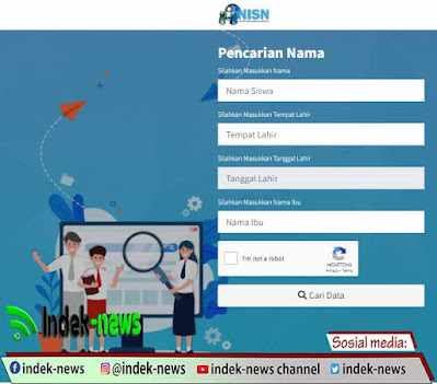 Cek NISN Online Semua Jenjang Pendidikan - Indek-News.Com