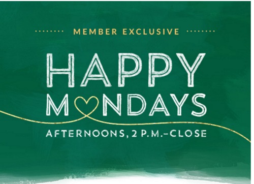 Starbucks Happy Monday Member Exclusive