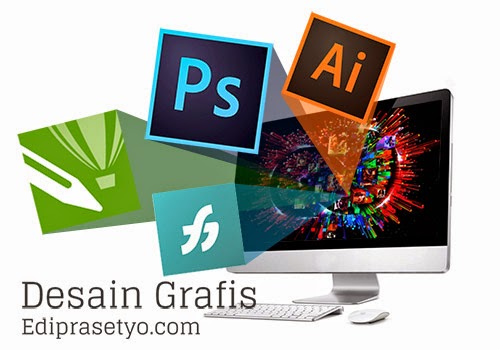 Pengenalan Desain Grafis, Photoshop, illustrator, Indesign, Coreldraw dan Freehand