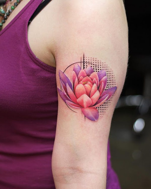 Tatuagem de flor - 86 ideias para se inspirar