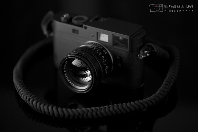 Leica Monochrom with custom cord strap